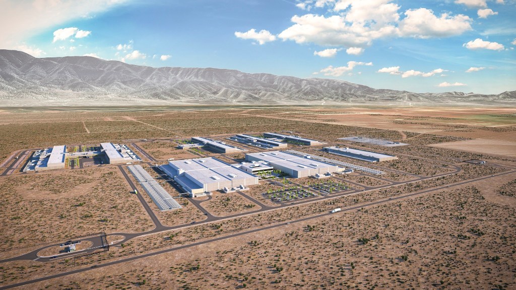 Rendering of Meta’s Eagle Mountain Data Center