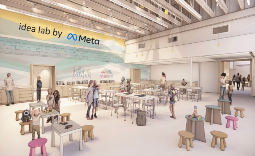 A rendering of City of Mesa’s i.d.e.a. Museum